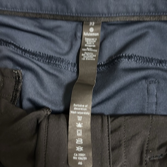 Men’s Lululemon ABC Pant Size 32 Pants Navy - Picture 4 of 6